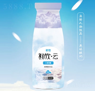 初饮云原味发酵酸奶饮品300g