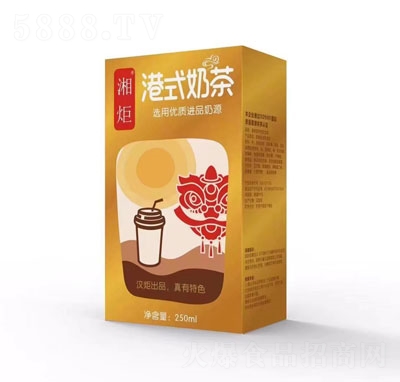 汉炬港式奶茶含乳饮品250ml