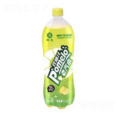 椰岛双柚汁老汽水1.3L