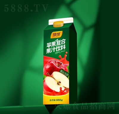 维维苹果复合果汁饮料980g