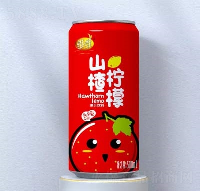维维山楂柠檬果汁饮料500ml招商