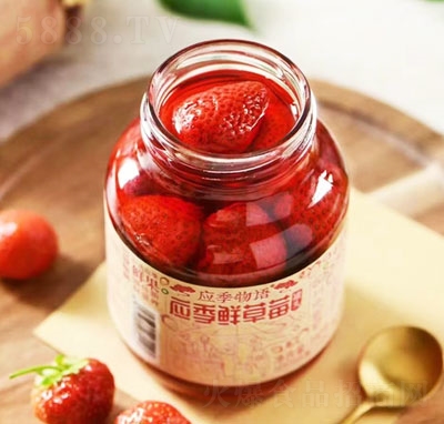 应季物语应季鲜草莓罐头