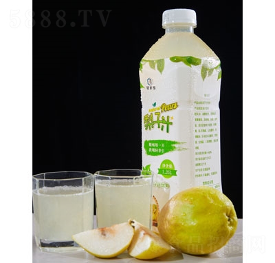 轻非引梨子汁饮料果汁饮料1.25L