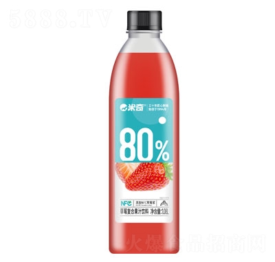 米奇NFC草莓复合果汁饮料1.08LX6瓶