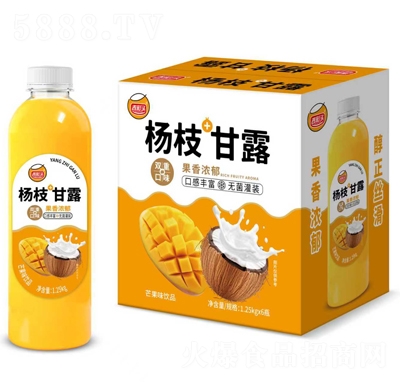 ����ͷ��֦��¶â��ζ��Ʒ1.25kgX6ƿ