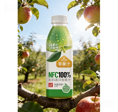 �ڿ���NFC100%ƻ��֭500ml