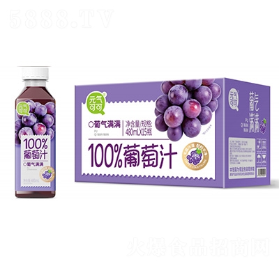 Ԫ���ɿ�100%���ѹ�֭480mlx15ƿ