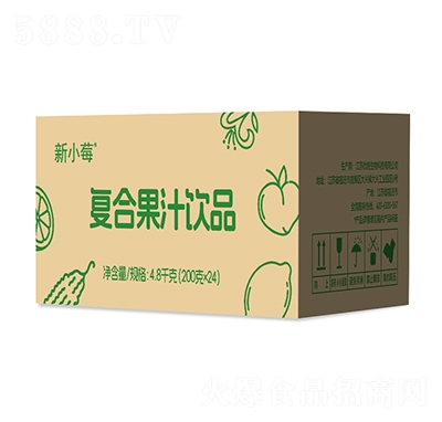 ��Сݮ���Ϲ�֭��Ʒ200gx24��