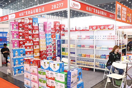 抢占儿童饮品大市场，山东广发食品携带爆品饮品亮相2021郑州春季糖酒会！