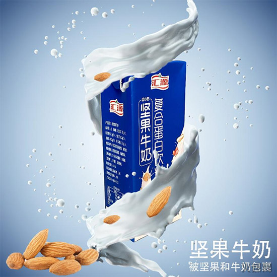 汇源坚果牛奶复合蛋白饮品