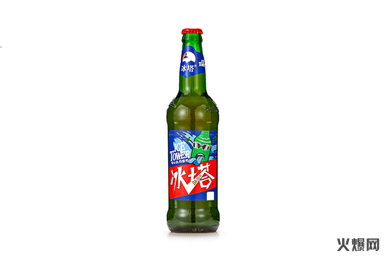 冰塔汽水玻璃瓶碳酸饮料500ml