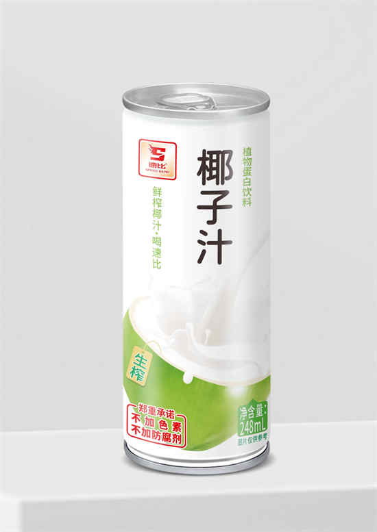 速比椰子汁植物蛋白饮料248ml